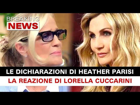 Le Dichiarazioni Di Heather Parisi: La Reazione Di Lorella Cuccarini!