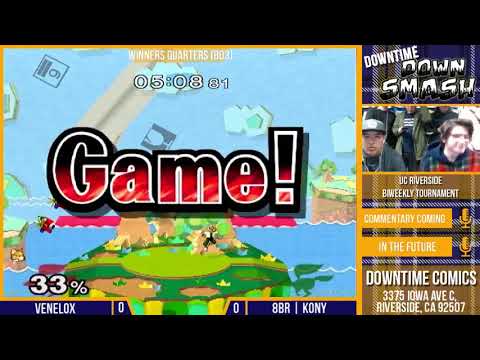 Downtime Downsmash #11 - Winners Quarters: Venelox (Fox) vs. 8BR | Kony (Fox)
