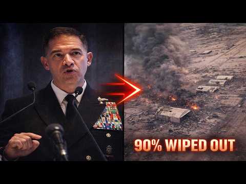 "90% DESTROYED": US Admiral REVEALS Epic Fury's Devastating Blow to Iran!