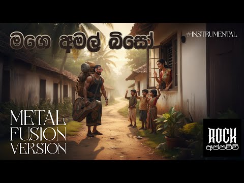 Mage Amal Biso (මගෙ අමල් බිසෝ ) - Sunil Edirisinghe | Metal Fusion Version @RockAppachchi