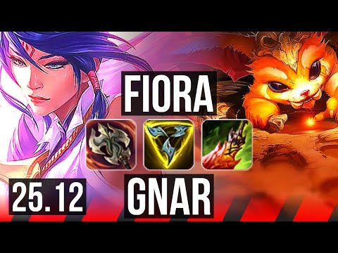 FIORA vs GNAR (TOP) | KR Master | 25.12
