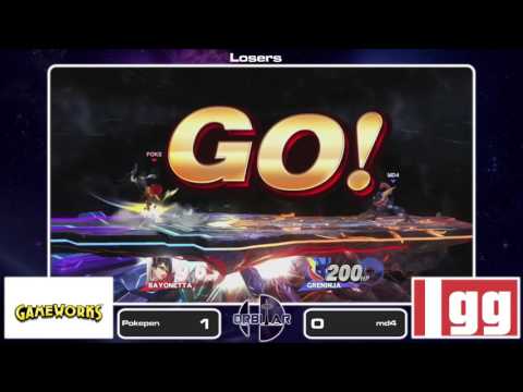 Pokepen (Bayonetta) vs WeS | MD4 (Fox, Greninja) - Orbitar 23 Stamina - Losers Semis