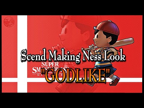 SCEND MAKING NESS LOOK "GODLIKE"