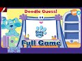 Blue S Clues Blue S Room Doodle Doodle Guess Flash Nick Jr Games