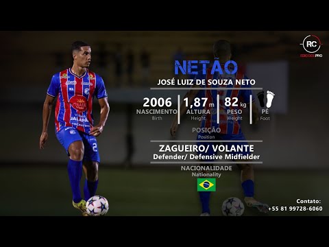 Netão - Zagueiro / Volante (Defender / Defensive ...