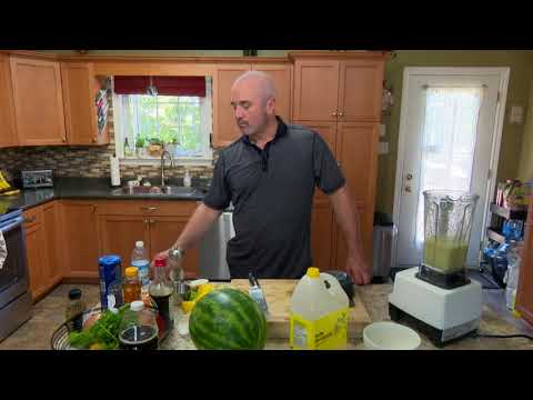 How to make Shrimp Kabobs w/ Watermelon Salad | Easy Eats