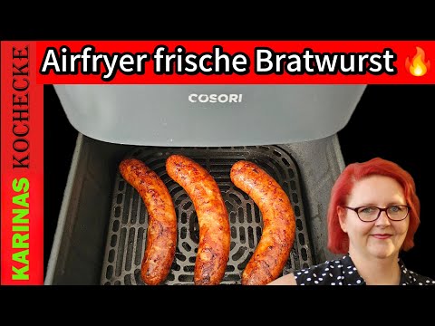 Frische Bratwurst im Airfryer? So wird sie richtig lecker! 🤩 