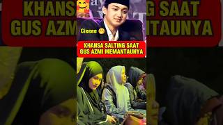 Download lagu Khansa's moment of embarrassment when Gus Azmi watches her from a distance 🤭 #gusazmi #azmiaskandar mp3