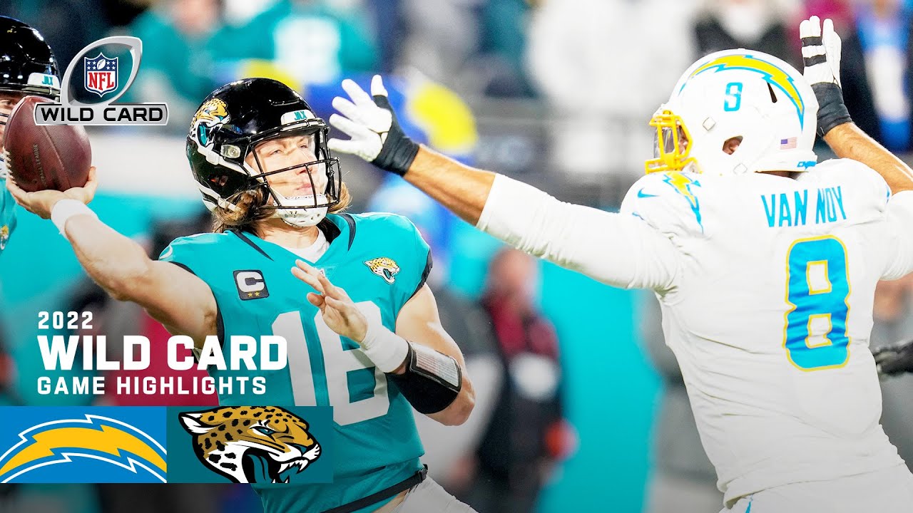 Los Angeles Chargers vs. Jacksonville Jaguars | 2022 Super Wild Card Weekend Game Highlights