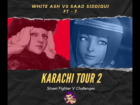White Ash(Kolin) vs Saad Siddiqui(Menat) SFV Challenge - FT-7