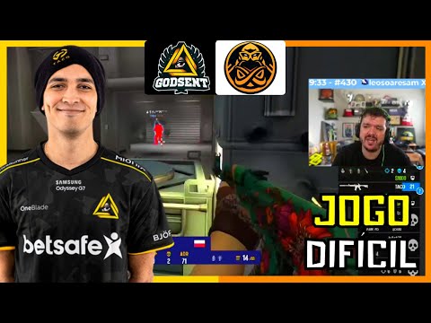 Godsent vs Ence (Nuke - Mapa 1) Gaules e Apoka - IEM Katowice