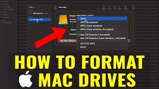 How To FORMAT Hard Drives On MAC & Which Option Is Best
