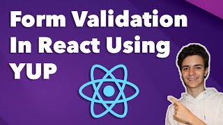 Form Validation In React Using YUP Tutorial