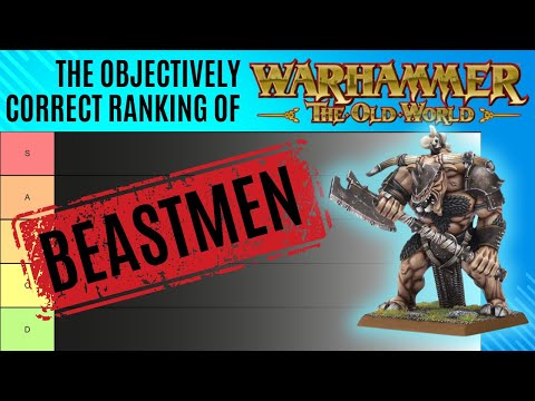🔴 Ranking the BEST and WORST Beastmen Units! 🔴