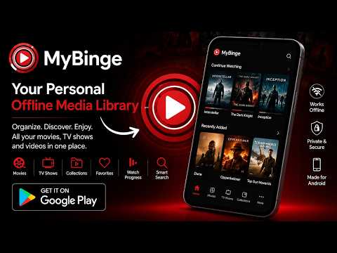 MyBinge: Offline Media Library video thumbnail