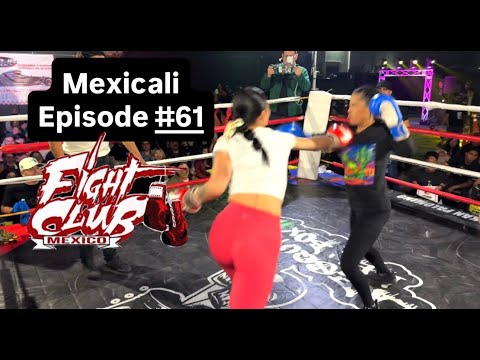 Mexicali VS USA  Fight Club #61 Sanctioned Amateur Boxing We got a permit lol
