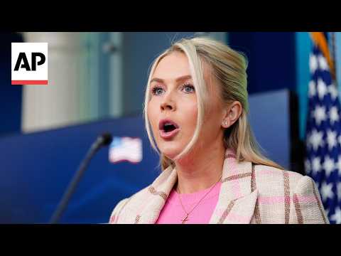 US Navy hasn't escorted any tankers through Strait of Hormuz, Leavitt says