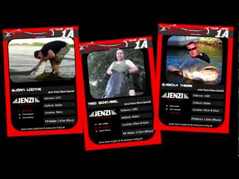 JENZI 2013 - Wallerangeln am Rhein mit Siluro special Baitmaster glass (fishing & Angelsport)