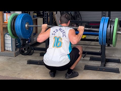 Squat everyday Day 1206: 200kg sixteen days in a row