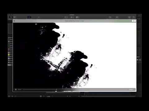 How to Create Paint Brush Stroke Transition in Apple motion  Fcpx