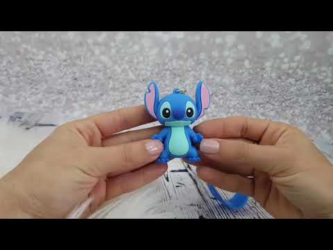 Брелок Stitch синий, силиконовый - фото 1 - id-p2653783757