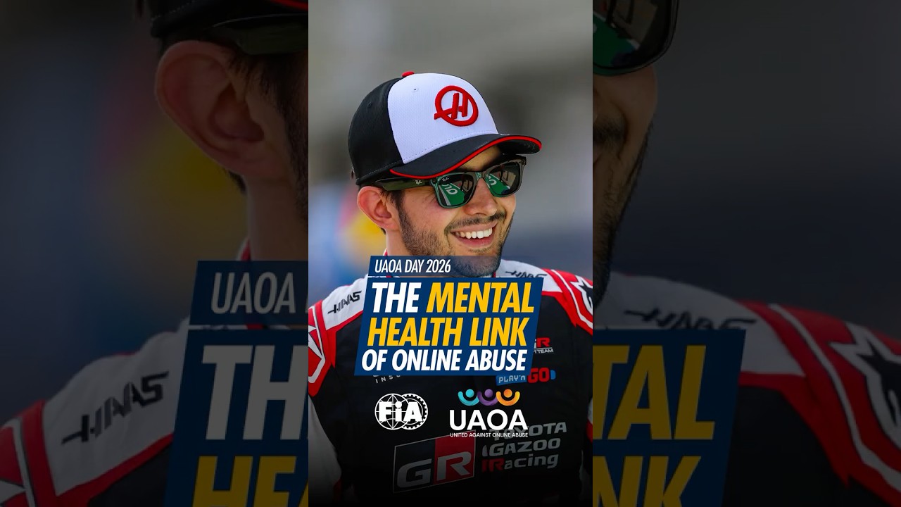 For Esteban Ocon, online abuse must never be treated as the price of competing. #fia #uaoaday
