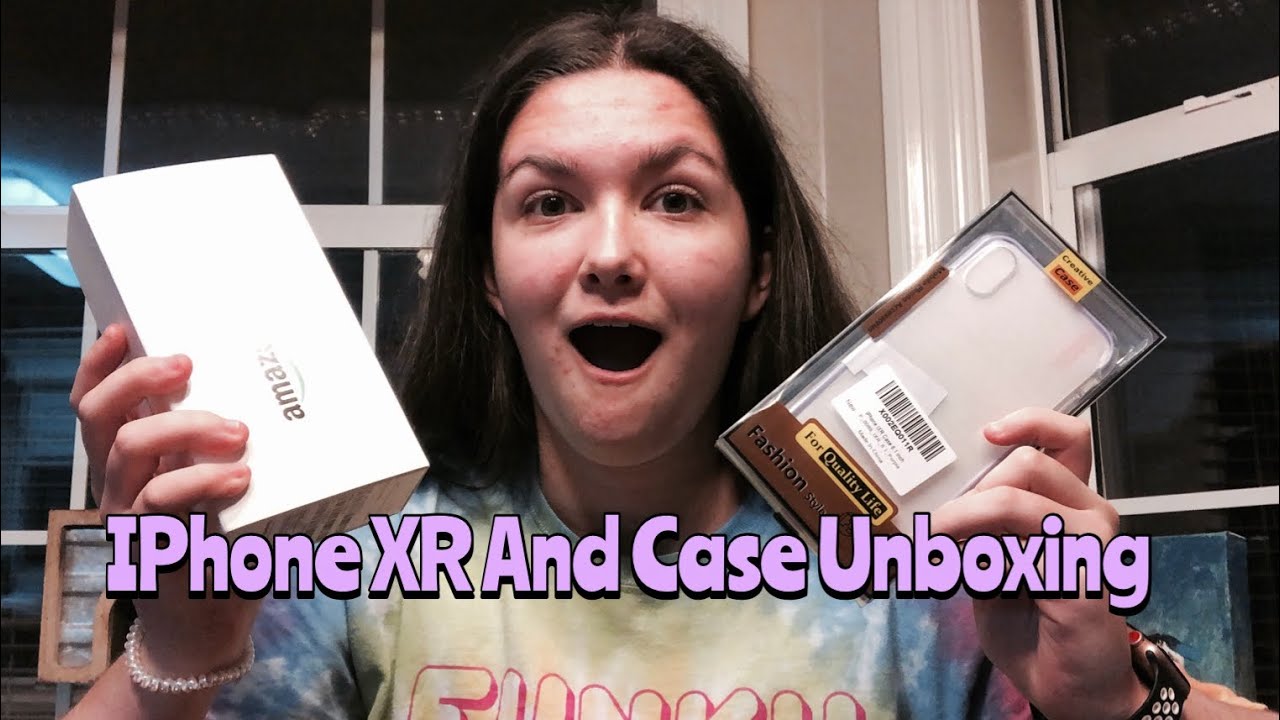 IPhone XR And Case Unboxing! | Emily Thompson
