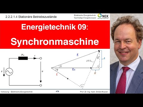 Vorlesung 09 Energietechnik - Synchronmaschine