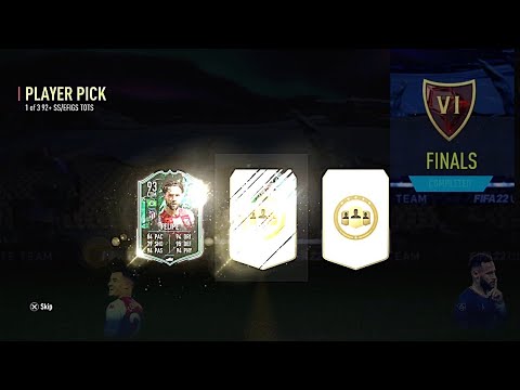 FIFA 22 92+ Shapeshifters/TOTS FUT Champions Rewards!