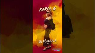 ¡REINA 👑! Karol G Sorprendió A Fans En Ser Invitada A FORMULA 1 🏎️.💨.