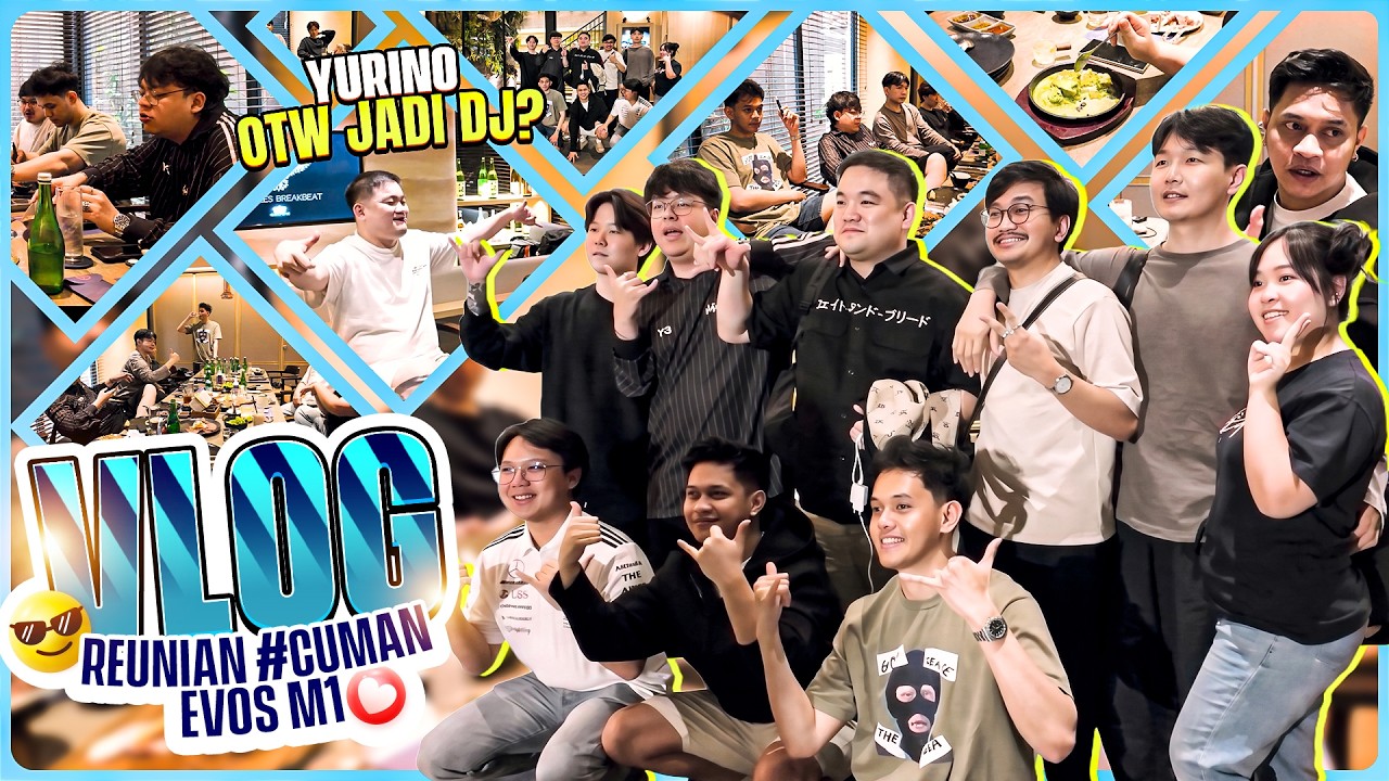 REUNI BARENG ROSTER EVOS LEGEND JUARA M1 SETELAH 7 TAHUN LAMANYA || DEANKT VLOG