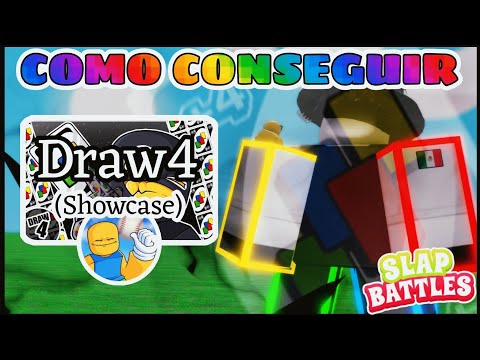 How to Get the Draw4 Glove (Showcase) | Slap Battles | Roblox