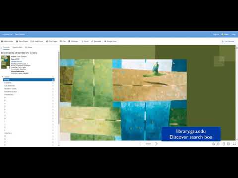Using Gsu Library Ebooks