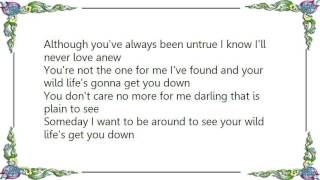 Kitty Wells - Your Wild Life&#39;s Gonna Get You Down Lyrics