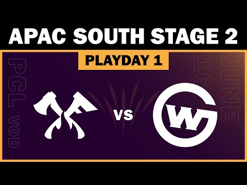 FURY vs  WildCard｜2022亞太南方聯賽 第二階段 例行賽第一天