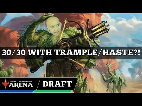 30/30 WITH TRAMPLE/HASTE?! | Outlaws Of Thunder Junction Draft | MTG Arena