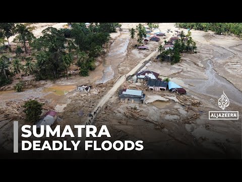 Indonesia’s Sumatra reels after deadly floods and landslides, survivors search for missing