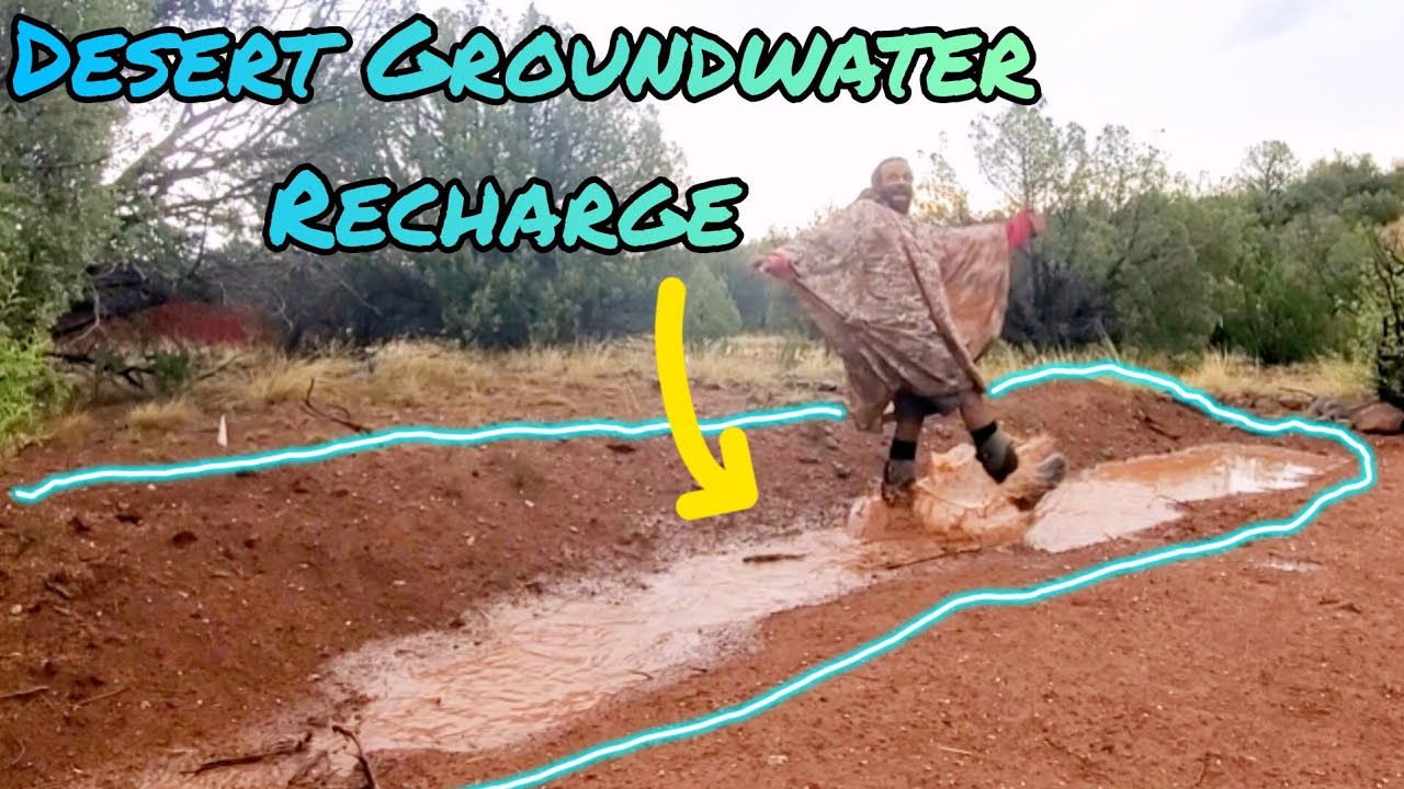 Capturing Thousands of Gallons of Rainwater In The Desert