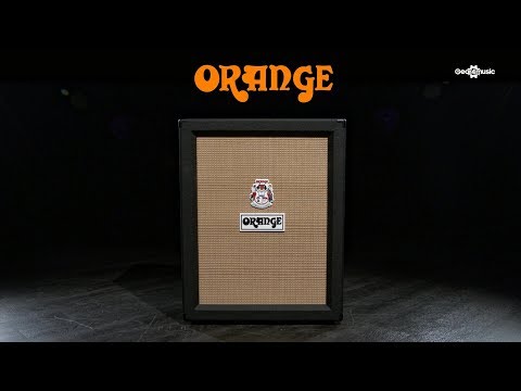 Orange PPC212V-BK Vertical 2x12 Guitar Speaker Cabinet Black image 5