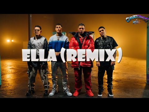 Boza, Lunay, Lenny Tavárez, Juhn, Beéle - Ella (Remix) (Lyrics)