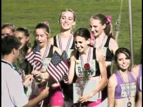 Girls 4x800m Awards - New Balance Outdoor Nationals 2011
