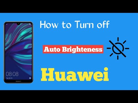 How to fix huawei auto brightness 2021 | android tips