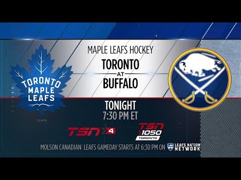 Molson Canadian Leafs Game Day: Toronto at Buffalo - March 5, 2018