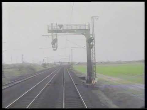 ICE BONN - BERLIN 1997 IM FÜHRERSTANDT 3/4