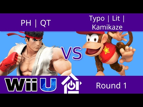 Typo @ The Lab 2/2/17 - PH | QT (Ryu) vs Typo | Lit | Kamikaze (Diddy Kong) - Smash 4 Round 1