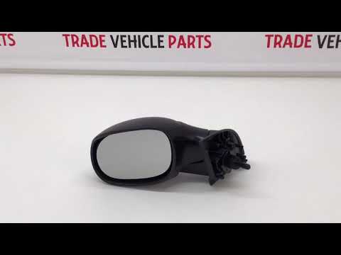 Fits Citroen C3 2002-2009 Door Wing Mirror Manual Passenger Side video