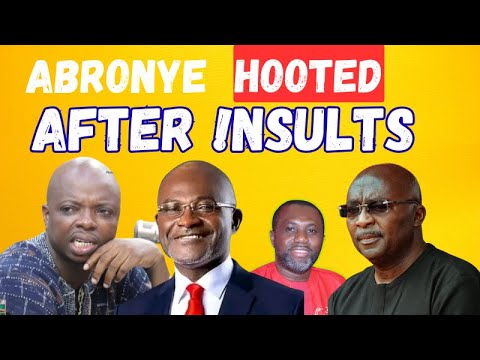 Abronye DC Hooted & Sacked from Dr Bawumia Campaign by NPP Jaman South Delegates over !NSULTS Kenedy