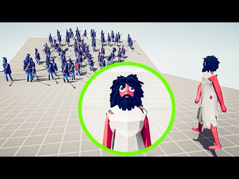 JESUS vs 20x ANCIENT UNITS -  Totally Accurate Battle Simulator TABS