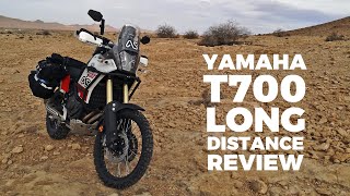 Yamaha Tenere T700 UK to Africa long distance review