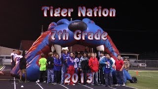 preview picture of video 'Tiger Nation    Tidehaven 7th Grade Football'